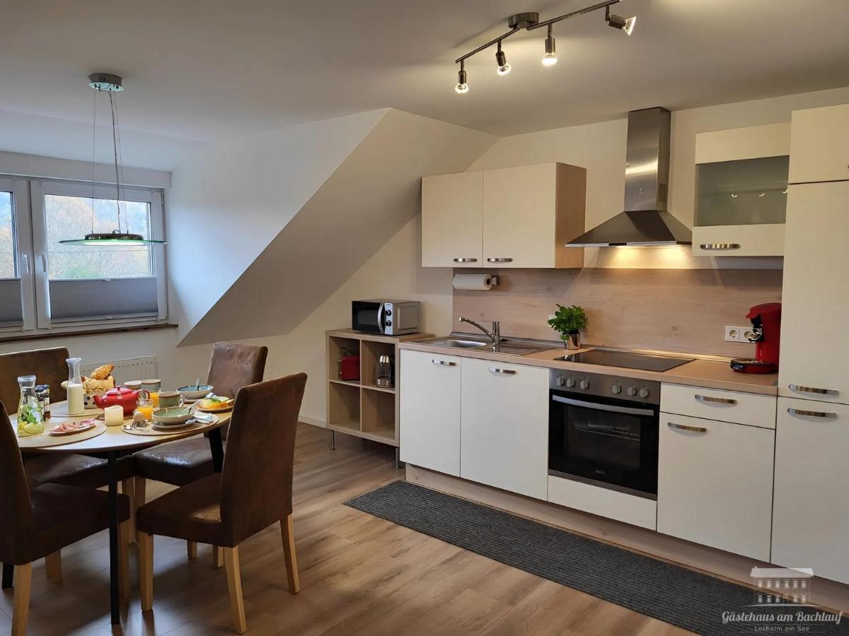 Komfort Ferienwohnungen Mit Wellness-Garten - Gaestehaus Am Bachlauf - Losheim Am See Kültér fotó