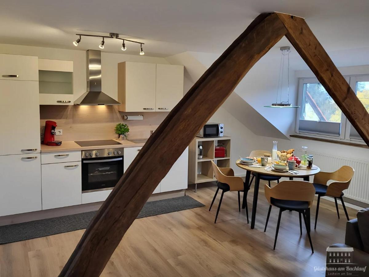 Komfort Ferienwohnungen Mit Wellness-Garten - Gaestehaus Am Bachlauf - Losheim Am See Kültér fotó