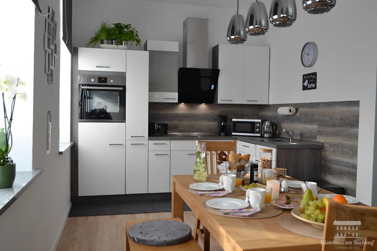 Komfort Ferienwohnungen Mit Wellness-Garten - Gaestehaus Am Bachlauf - Losheim Am See Kültér fotó
