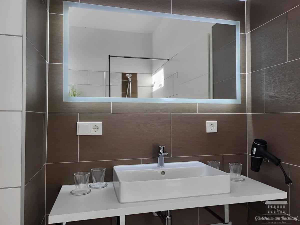 Komfort Ferienwohnungen Mit Wellness-Garten - Gaestehaus Am Bachlauf - Losheim Am See Kültér fotó