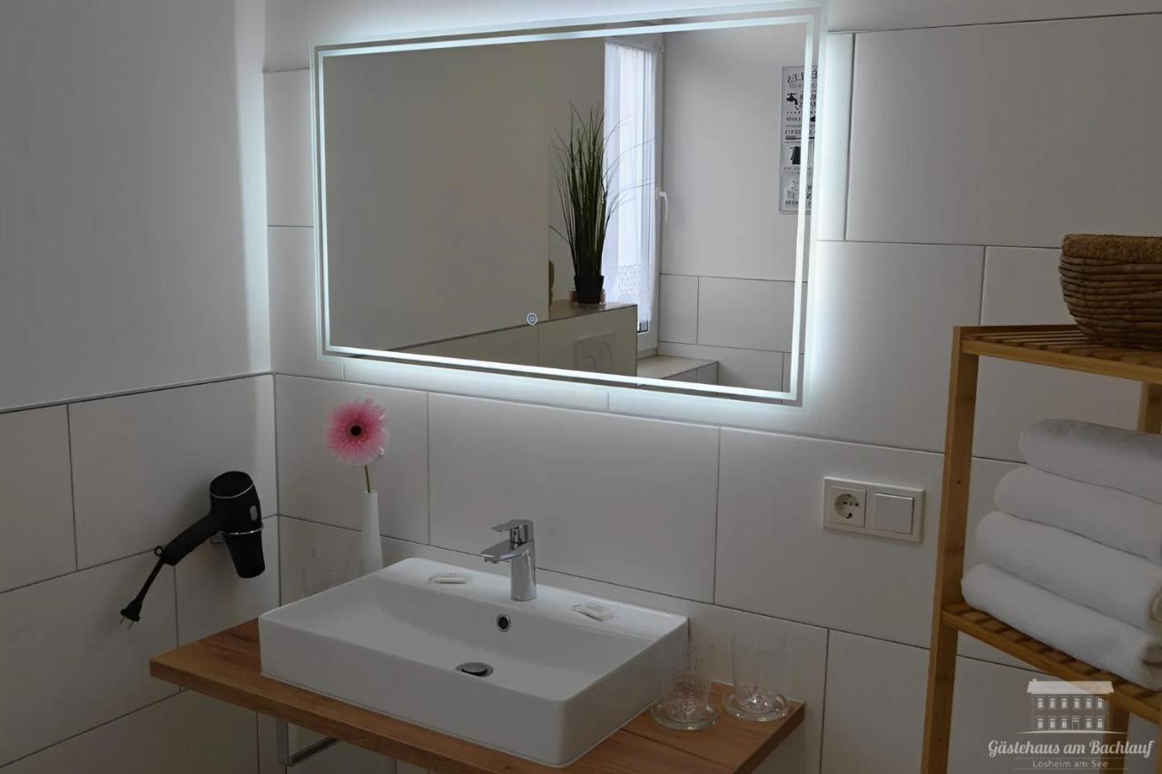 Komfort Ferienwohnungen Mit Wellness-Garten - Gaestehaus Am Bachlauf - Losheim Am See Kültér fotó