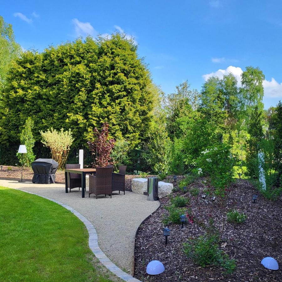Komfort Ferienwohnungen Mit Wellness-Garten - Gaestehaus Am Bachlauf - Losheim Am See Kültér fotó